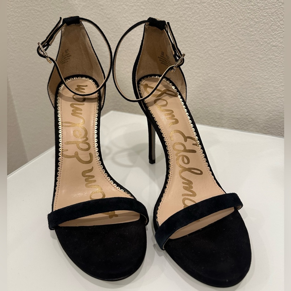 Sexy Sam Edelman Black Strappy 👠 Heels